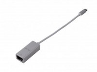 LMP USB-C Adapter Gigabit Ethernet - Silber