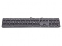 LMP USB Tastatur mit Zahlenblock Space Grau