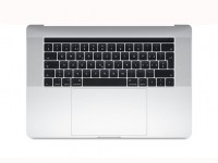 TopCase MacBook Pro 15“ Retina - A1990 (2018/19) Silber