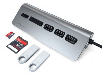 Satechi USB-C Aluminium Hub - Space Grau