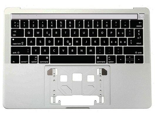 TopCase MacBook Pro 13“ Retina - A2289 (Mid 2020) Silber
